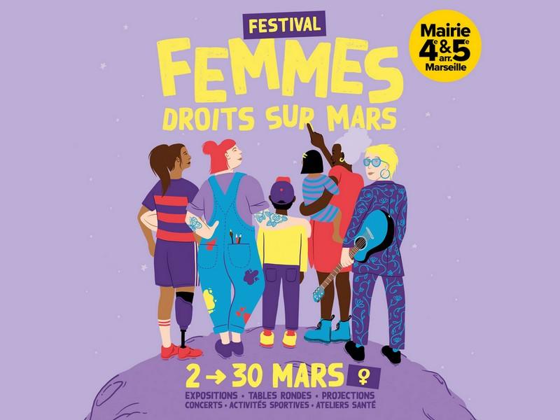Festival Femmes droits sur Mars L'art du Vertige Mairie de Marseille