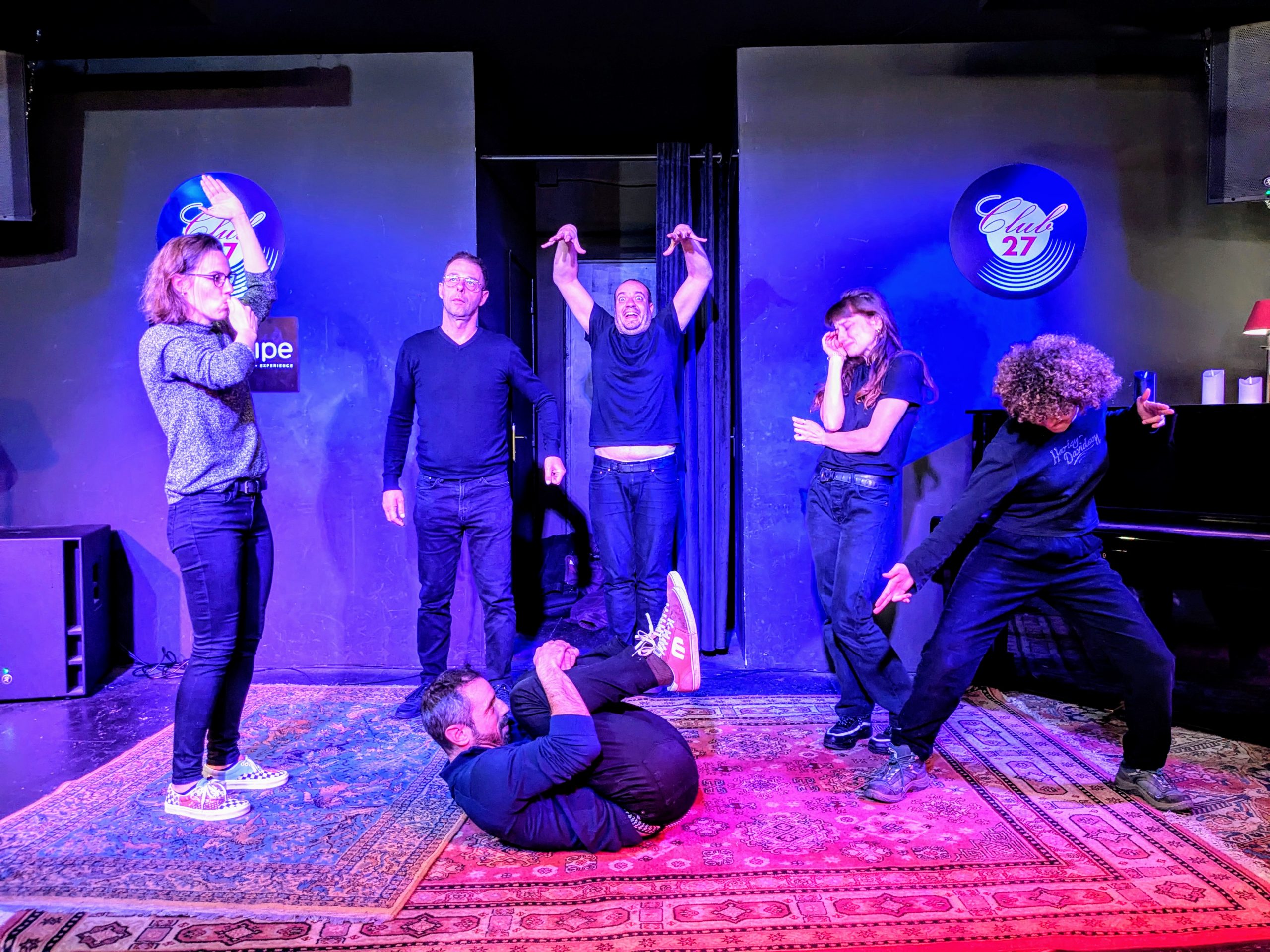 Ateliers théâtre d’improvisation Laurine Haïk L’art du Vertige