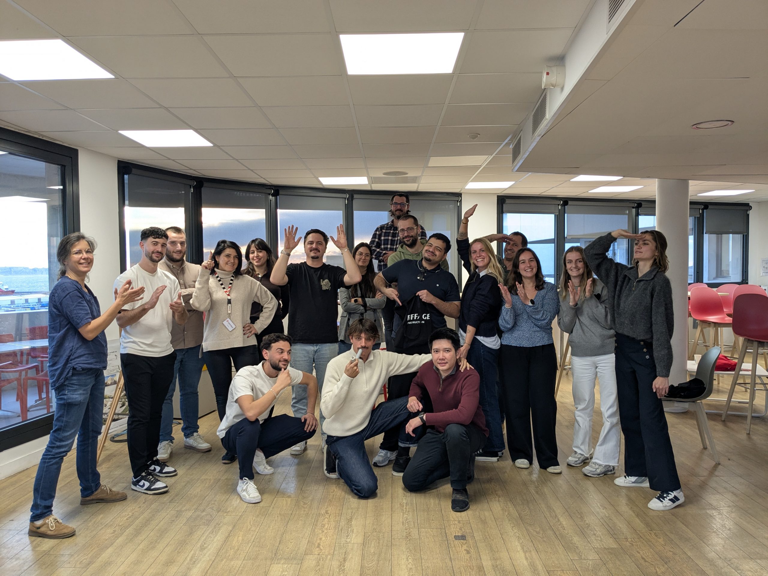 Team Building Eiffage L’art du Vertige